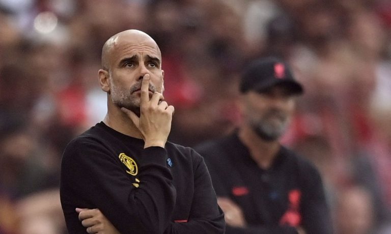 Pep Guardiola reclama da aus&ecirc;ncia de jogadores no Manchester City