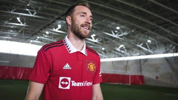 Eriksen lamenta sa&iacute;da de Cristiano Ronaldo do United