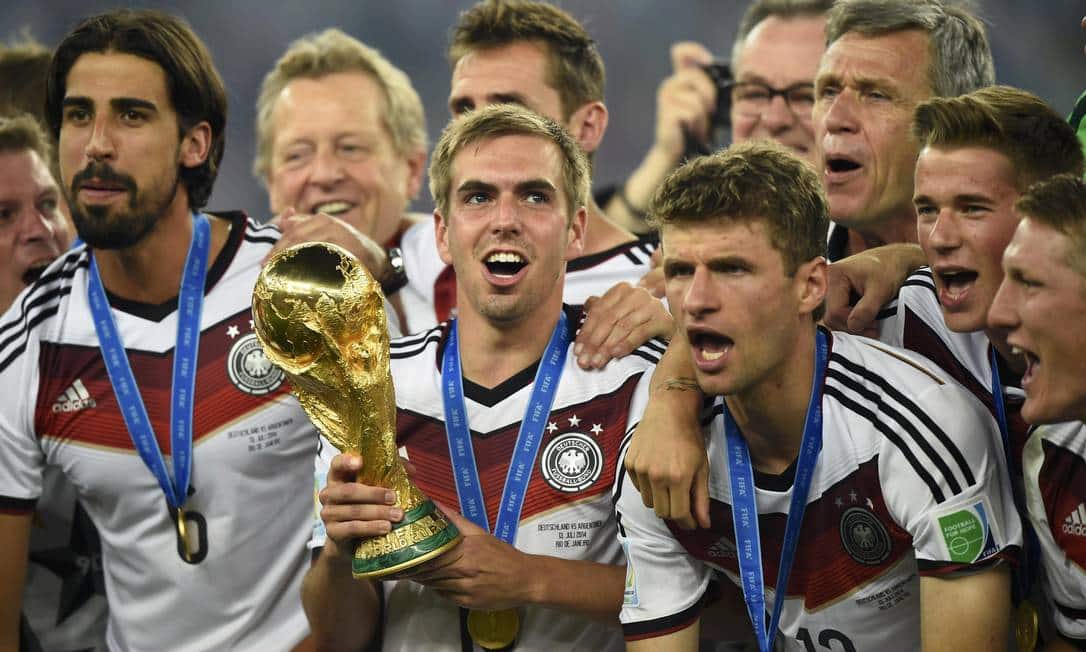 Ex-atacante da Alemanha destaca presen&ccedil;a e festa de argentinos no Catar (Foto: Reprodu&ccedil;&atilde;o)