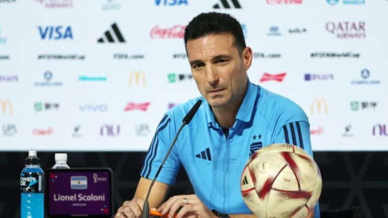 Scaloni define escala&ccedil;&atilde;o da Sele&ccedil;&atilde;o Argentina para final