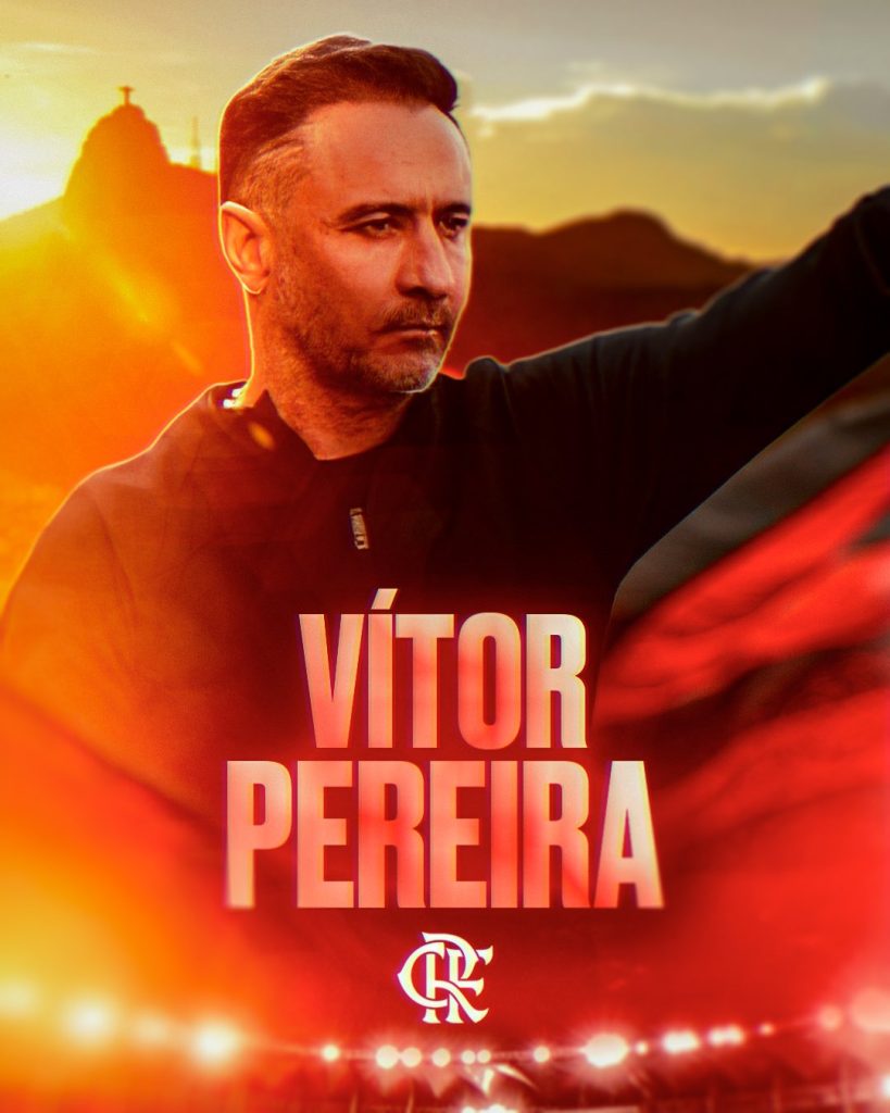 Flamengo anuncia V&iacute;tor Pereira como t&eacute;cnico para 2023