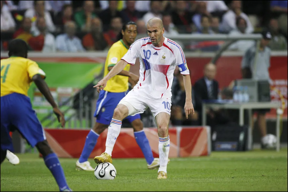 Zidane em a&ccedil;&atilde;o na Copa do Mundo de 2006