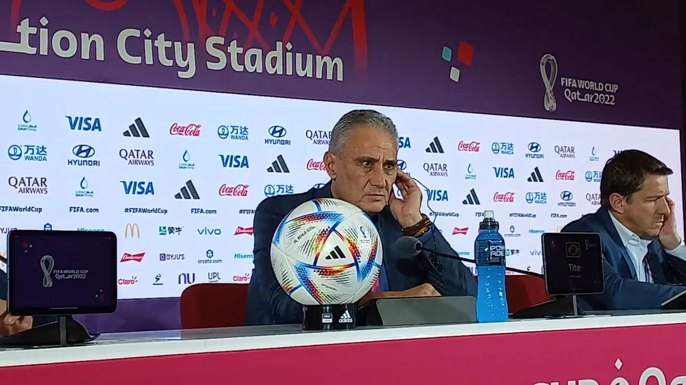 Entrevista coletiva Tite após Brasil x Croácia Entrevista coletiva Tite após Brasil x Croácia