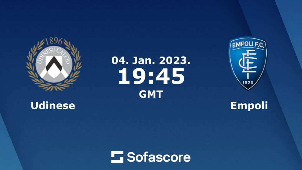 Udinese x Empoli: onde assistir ao vivo, hor&aacute;rio e escala&ccedil;&otilde;es