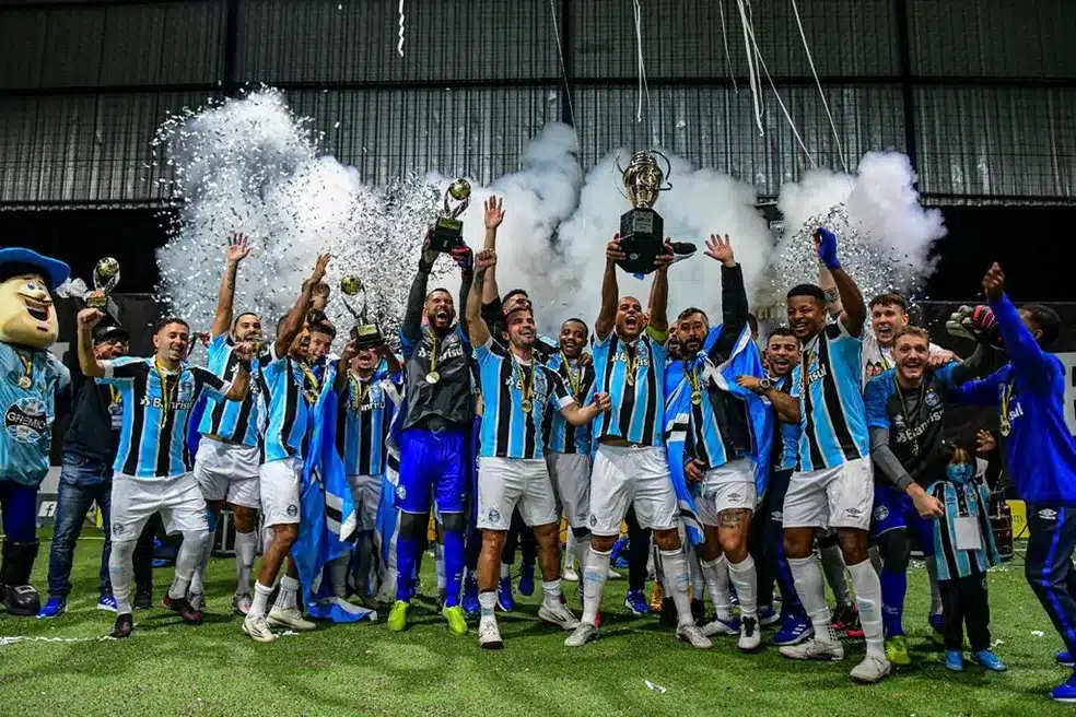 Gr&ecirc;mio retoma projeto vitorioso do Futebol 7