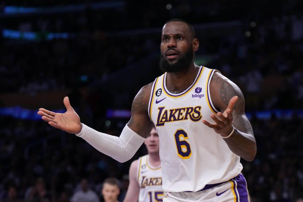 &ldquo;Ele &eacute; um alien&rdquo;, a promessa do Draft da NBA 2023 que deixou LeBron James de &lsquo;queixo ca&iacute;do&rsquo;