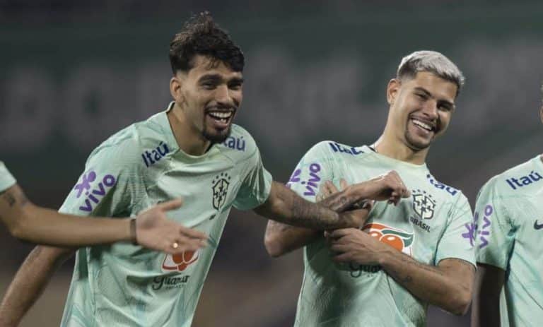 Lucas Paquet&aacute; provoca Bruno Guimar&atilde;es e enlouquece torcida do Flamengo na Copa do Brasil