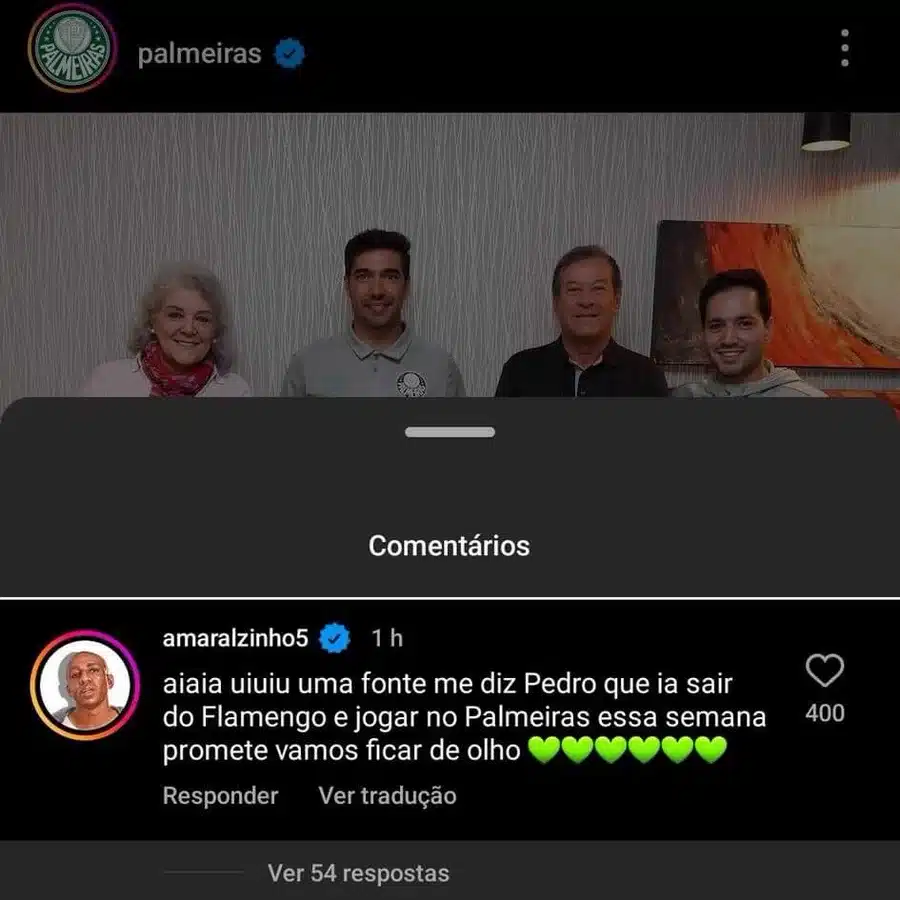 Vai sair? Ex-jogador Amaral 'deixa escapar' negocia&ccedil;&atilde;o de Pedro com gigante paulista ap&oacute;s agress&atilde;o