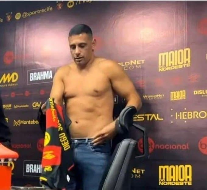 Apresenta&ccedil;&atilde;o de Diego Souza no Sport gera memes na web