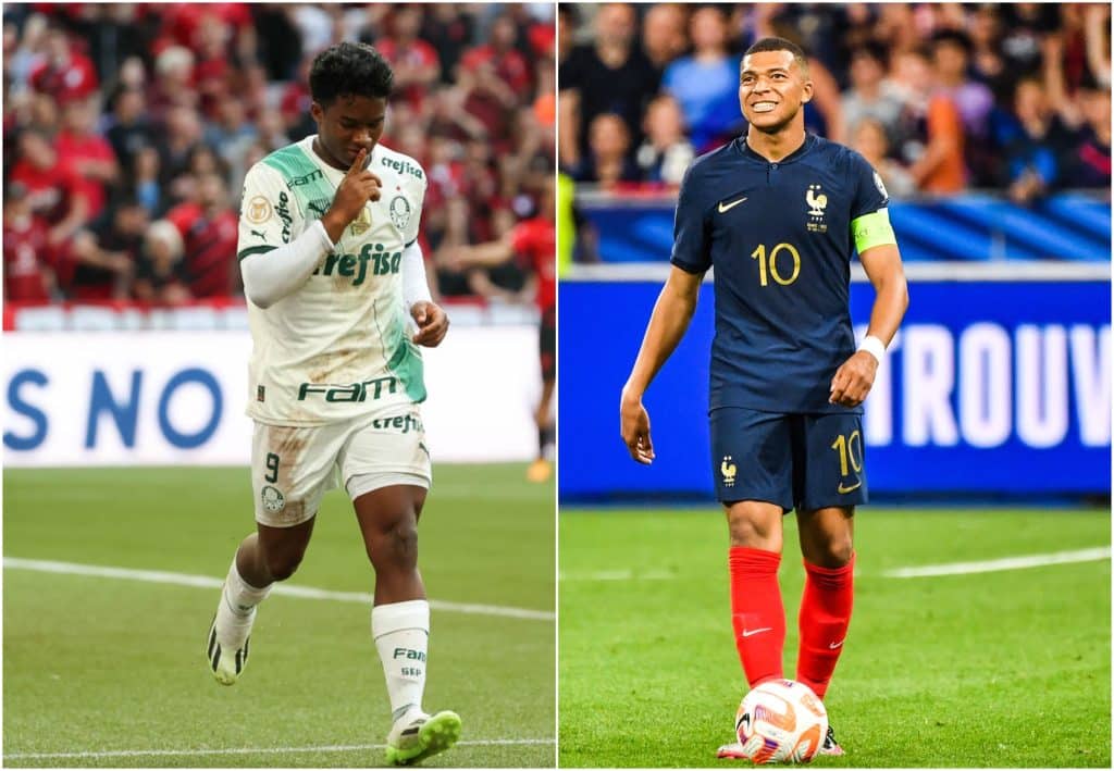 QUE MORAL! Jornal espanhol &lsquo;esquece&rsquo; Mbappe e aposta tudo em Endrick