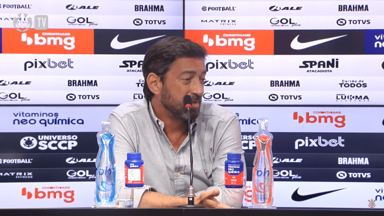 Falou isso mesmo: Presidente do Corinthians manda indireta para Palmeiras e incendeia pol&ecirc;mica