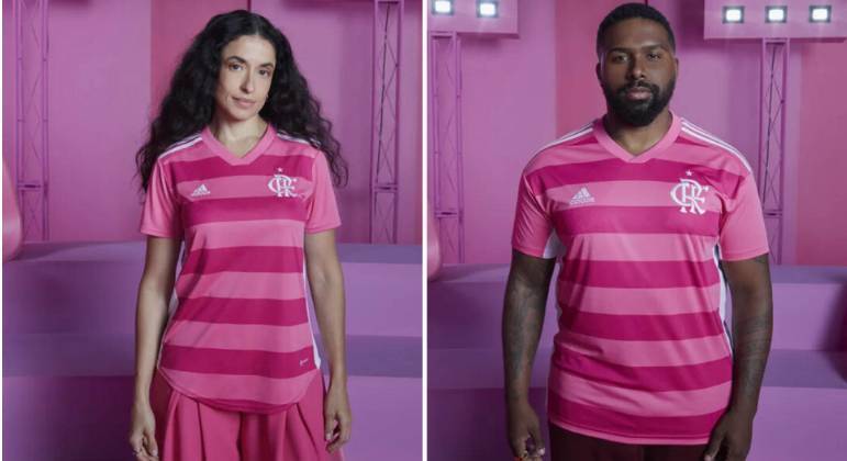 "Clima de Barbie"; relembre times brasileiros que j&aacute; tiveram camisa rosa