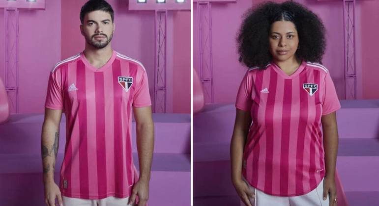 "Clima de Barbie"; relembre times brasileiros que j&aacute; tiveram camisa rosa