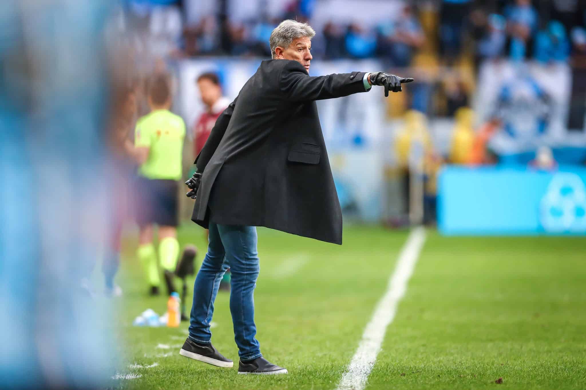 Foto: (Lucas Uebel/Gr&ecirc;mio FBPA) - Renato Ga&uacute;cho est&aacute; em alta no Gr&ecirc;mio