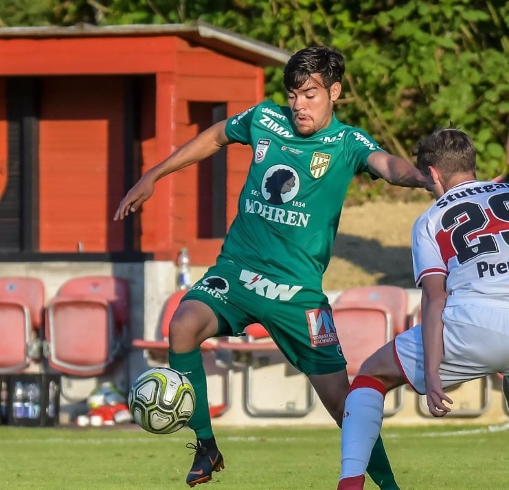 Em busca do sonho: brasileiro busca acesso in&eacute;dito com a camisa do Bregenz, da &Aacute;ustria