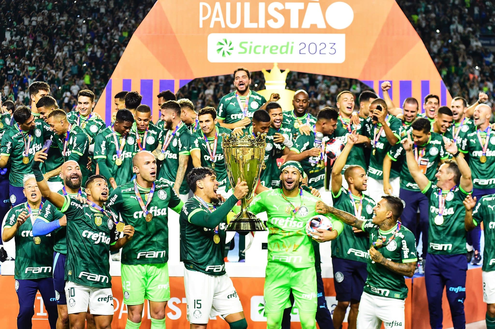 Veja todos os t&iacute;tulos do Palmeiras na hist&oacute;ria