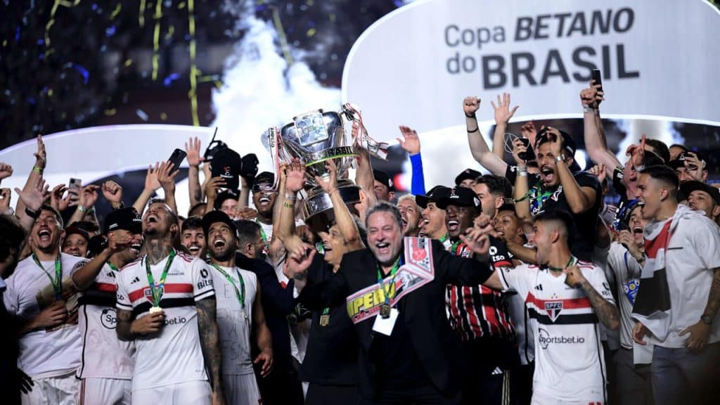 Quantos t&iacute;tulos o S&atilde;o paulo tem na Copa do Brasil?
