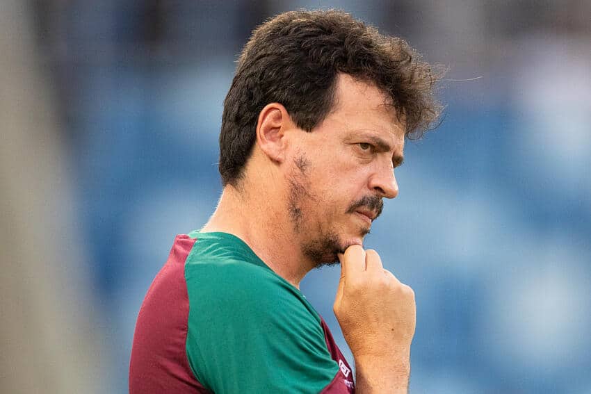 Diniz e Coudet discutem ap&oacute;s o jogo e falas de treinador do Fluminense s&atilde;o INACREDIT&Aacute;VEIS